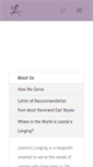 Mobile Screenshot of leonieslonging.org